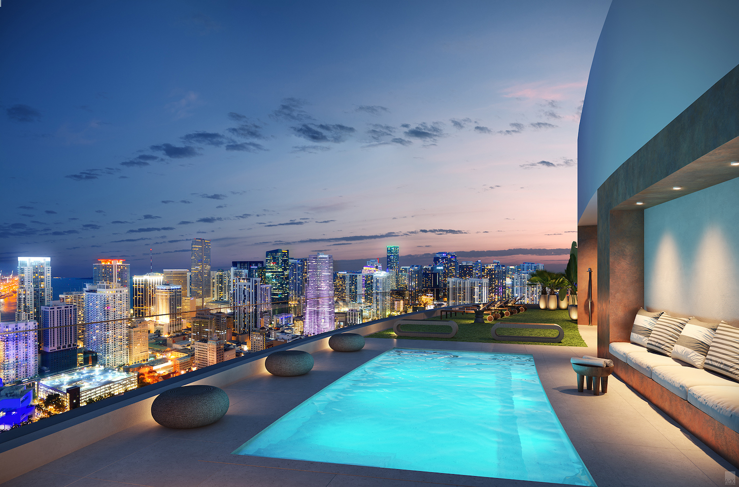 Pool deck
